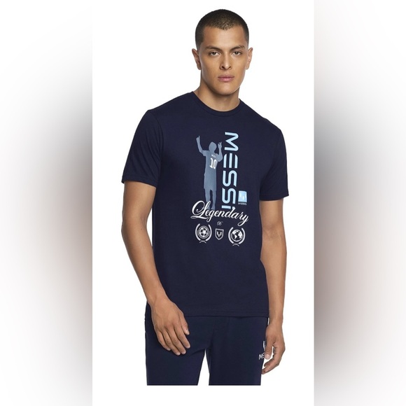 Lionel Messi FIFA Men's Argentina Soccer Tshirt,Blue,Number 10,Size 2XL,NWT - Picture 10 of 10